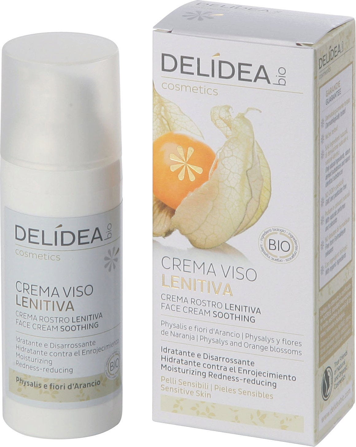 DELIDEA   Physalis & Orange Blossoms Soothing Face Cream, 50 ml