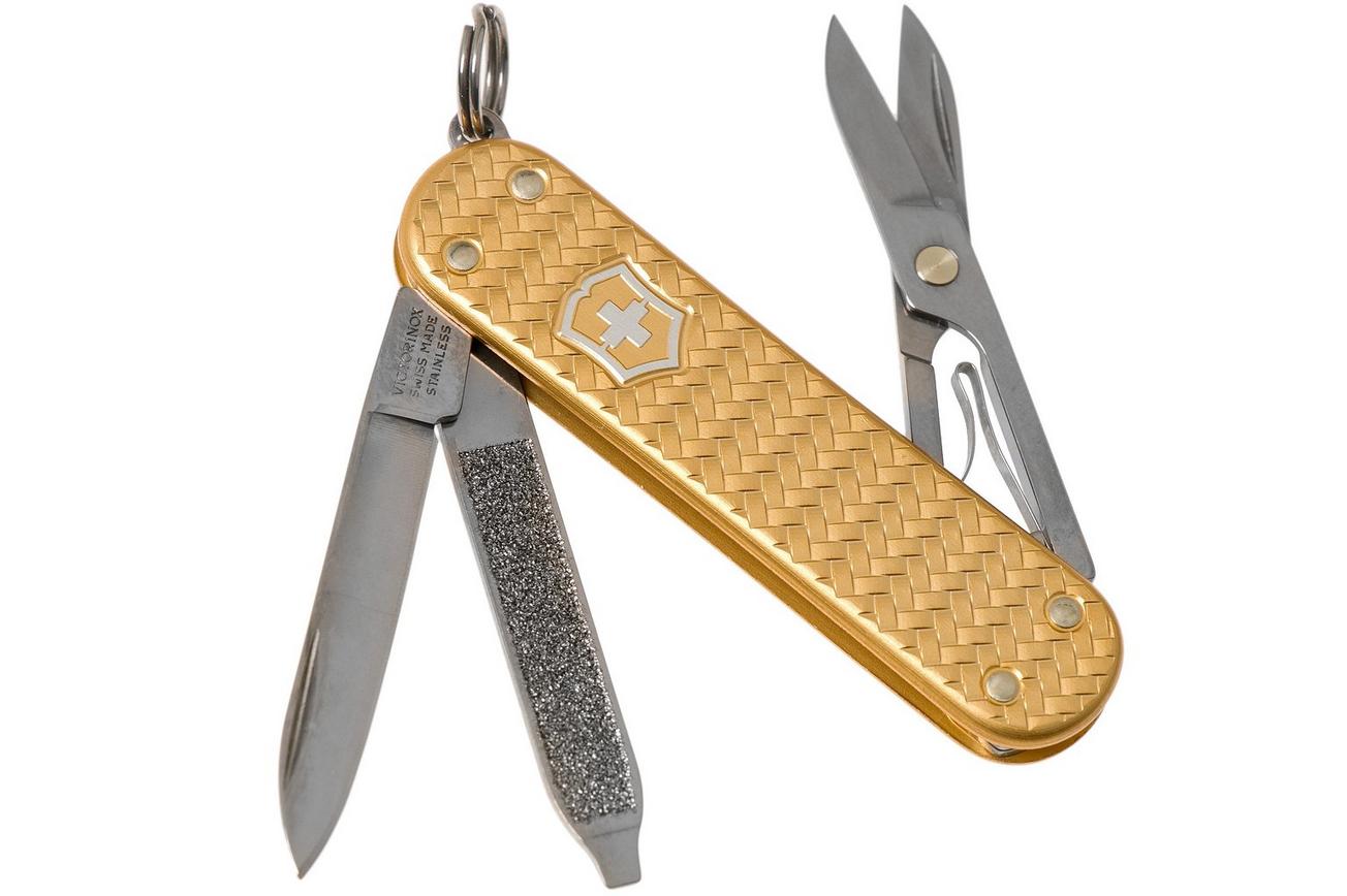 Victorinox Classic SD Precious Alox, Brass Gold 0.6221.408G Zwitsers zakmes