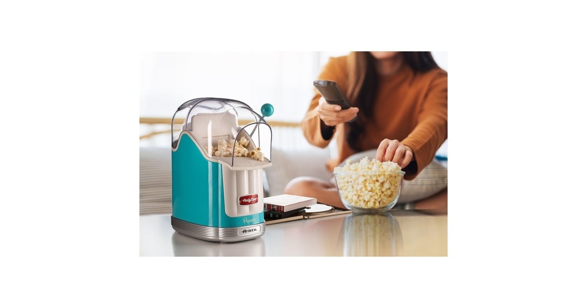 ArieteParty Time Pop Corn maker 2958/01 popcornmaker  (Lichtblauw)