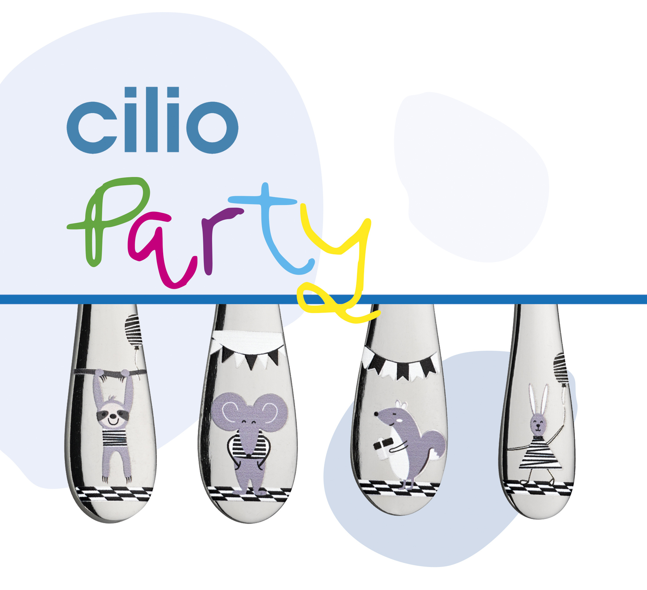 Kinderbesteck cilio PARTY
