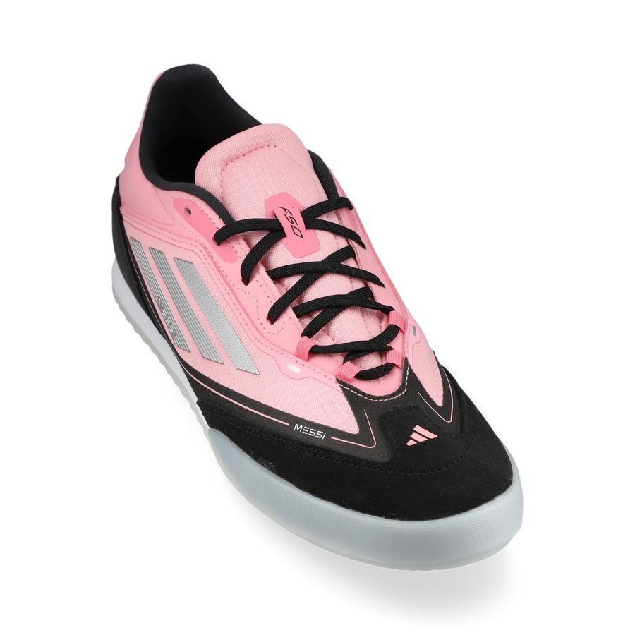 adidas F50 Messi Freestyle IN - Rose/Argenté/Noir