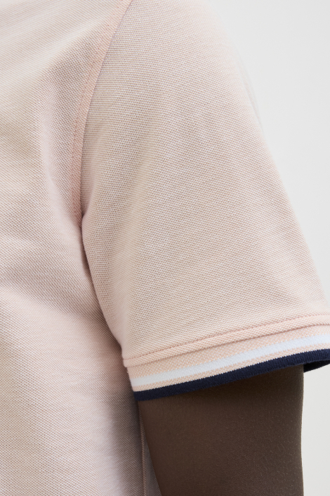 Jack & Jones roze heren polo