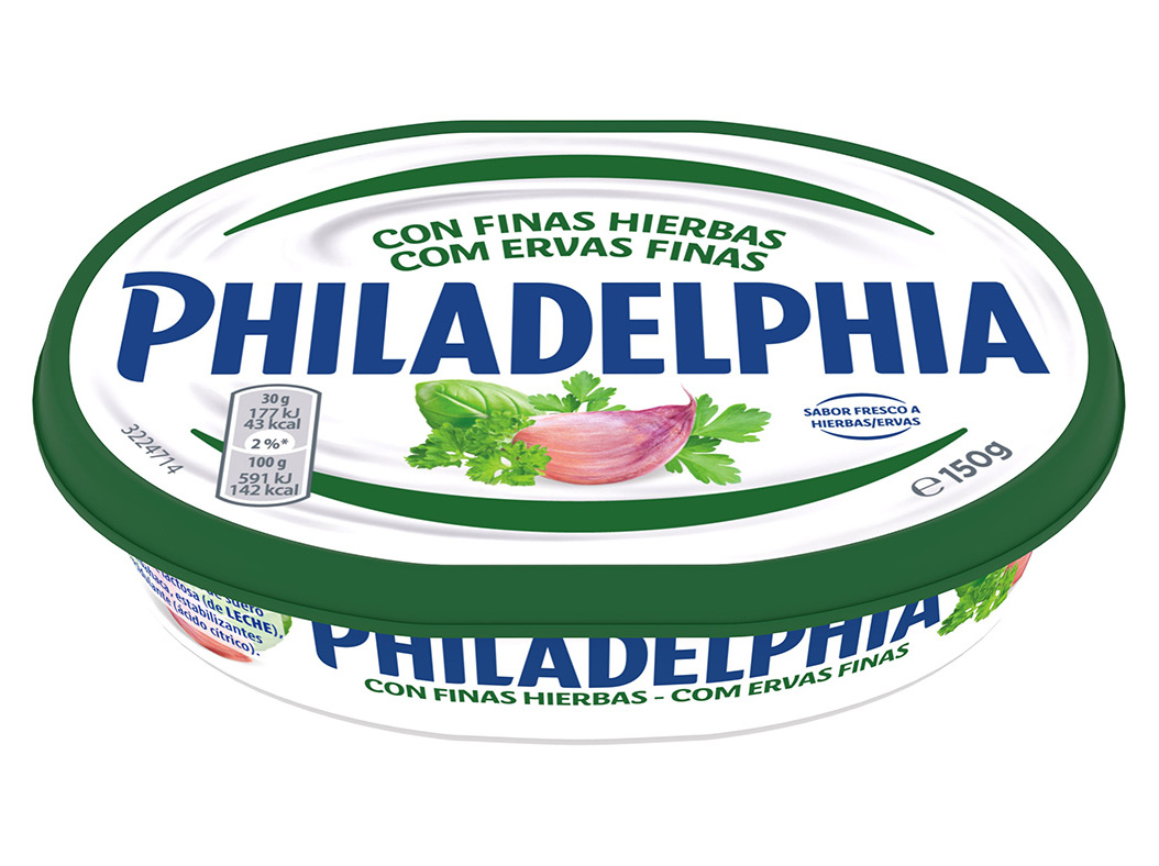 QUEIJO PHILADELPHIA PARA BARRAR COM ERVAS FINAS 150G