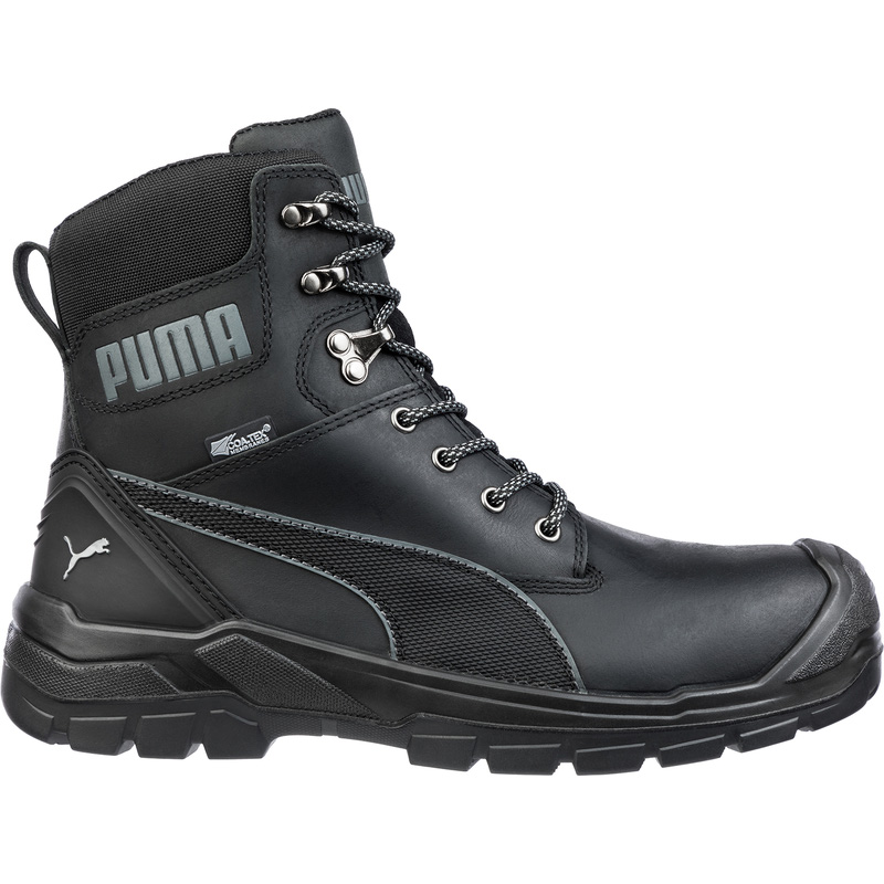 Puma Conquest veiligheidsschoenen met rits S3 high HRO SRC 46* zwart