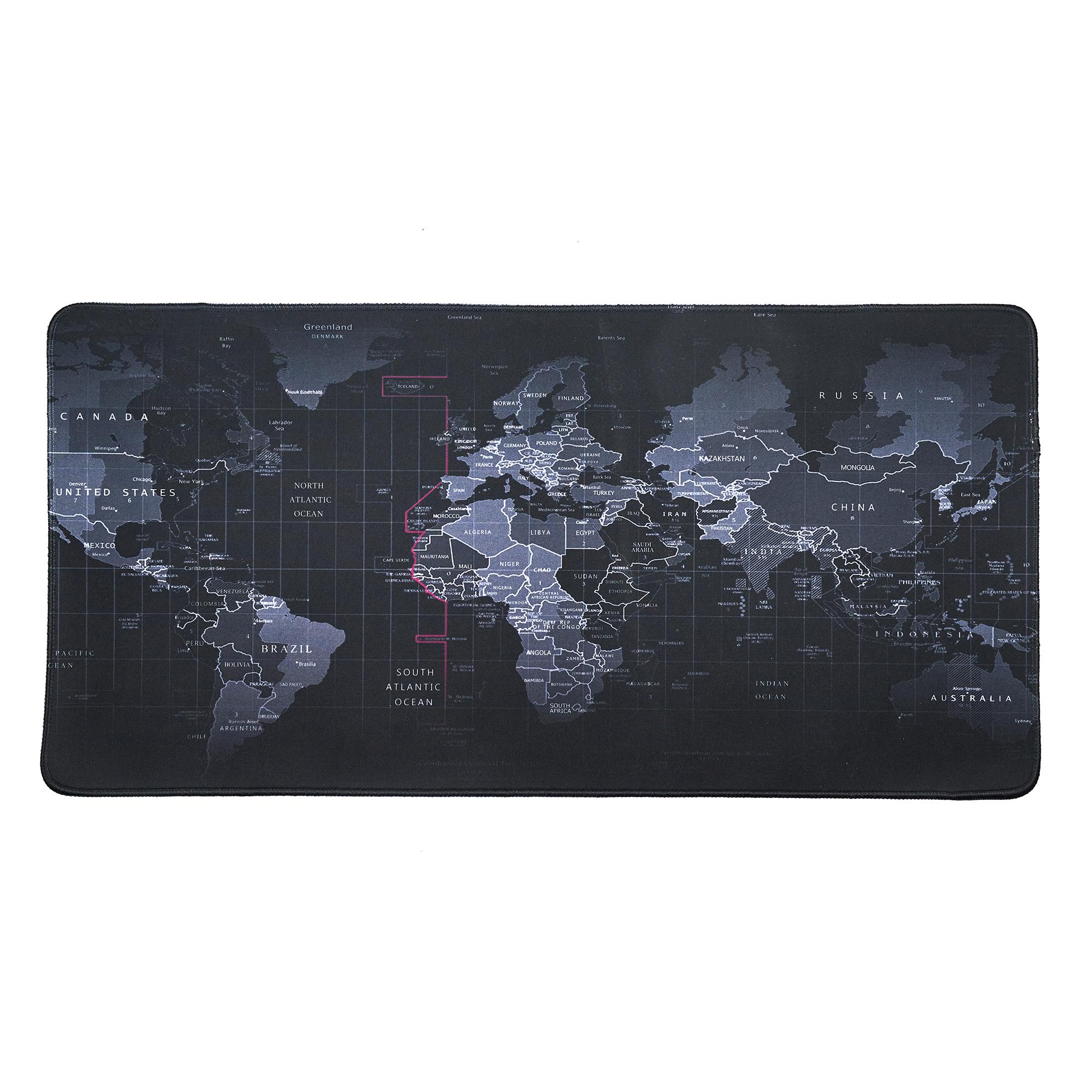 TAPIS DE SOURIS XL MAPPEMONDE 60X30CM