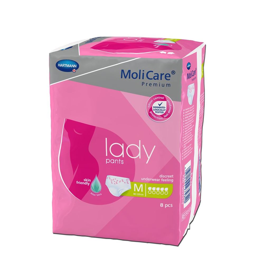 MOLICARE Lady Pants<br>8 Stück, M, 5 Tropfen