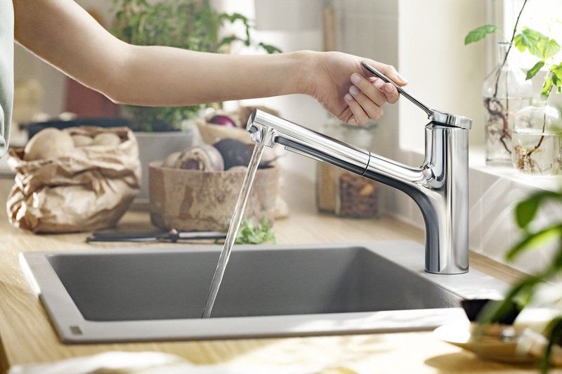 Hansgrohe - Zesis - Keukenmengkraan - RVS-look - Uittrekbare Vuistdouche