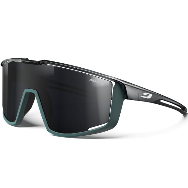 Lunette vélo JULBO FURY SHINY TRANSLU BLACK/MATTE GREEN