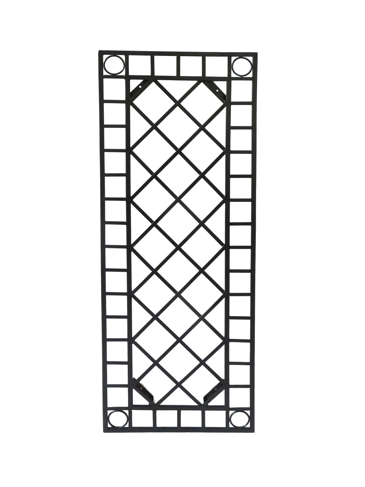 Rankgitter TITAN - schwarz - 114 cm hoch
