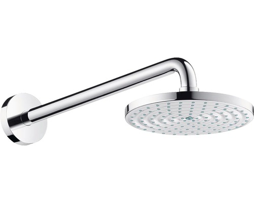 hansgrohe Raindance Air 27468000 douchekopset, Ø 18 cm, inclusief 38,9 cm douchearm, chroom