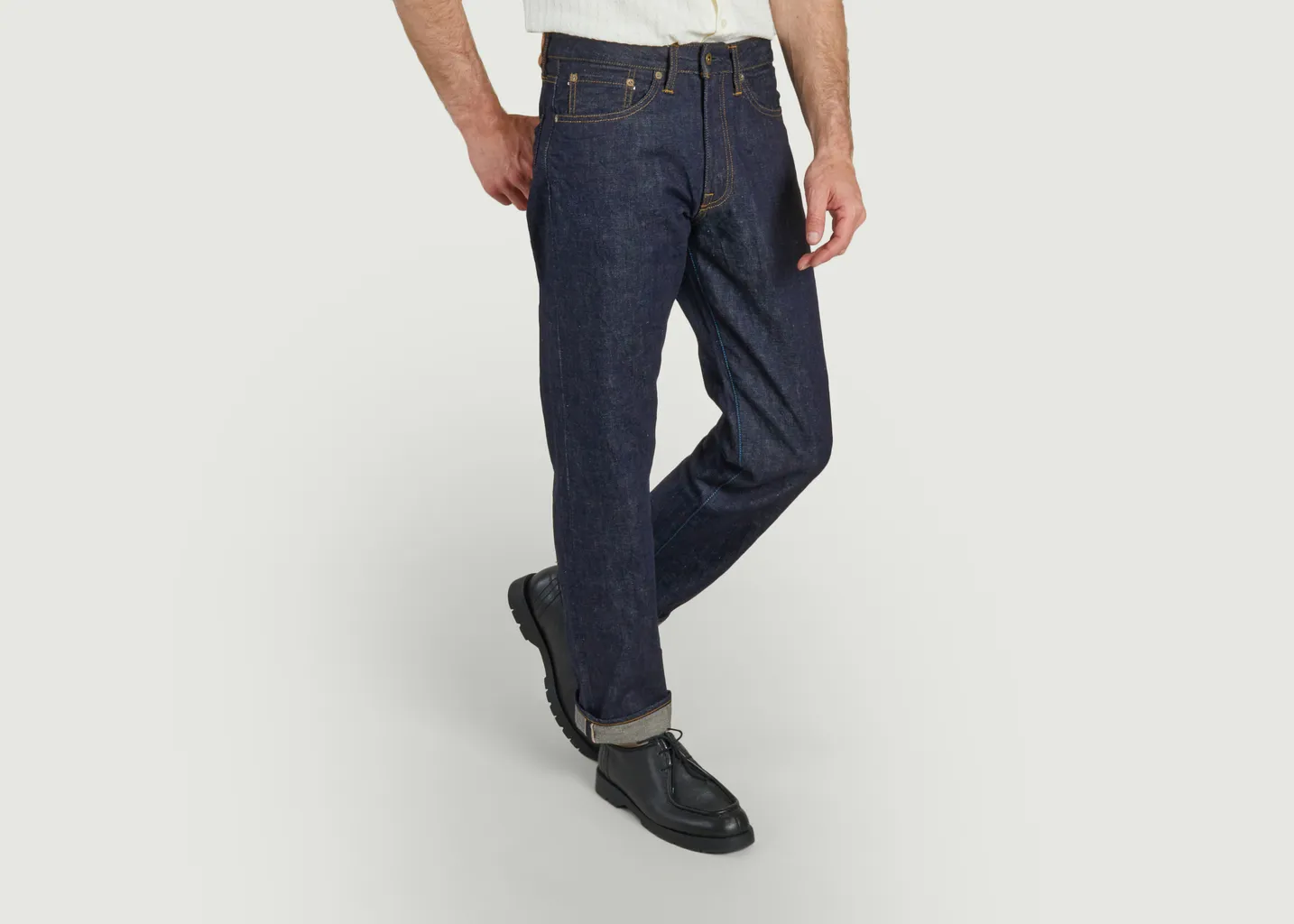 Jeans Selvedge Straight J404 12.5oz Japan Blue Jeans