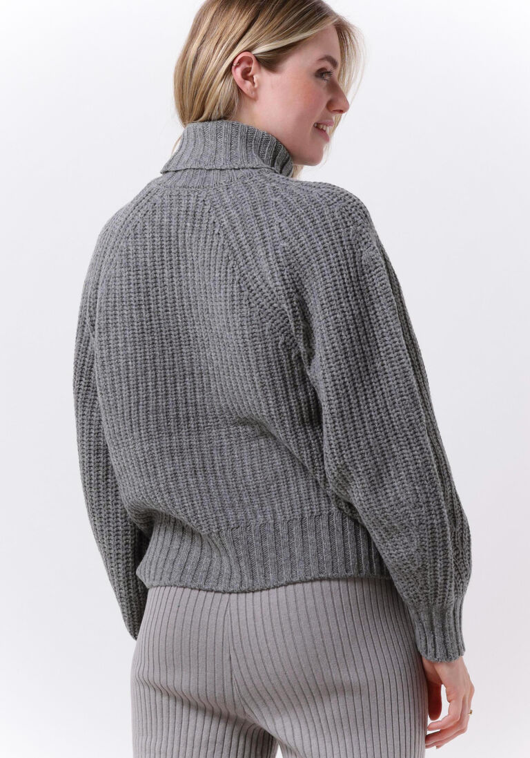 ESM\u00C9 STUDIOS grijze esm&eacute; studios coltrui hope roll neck loose knit