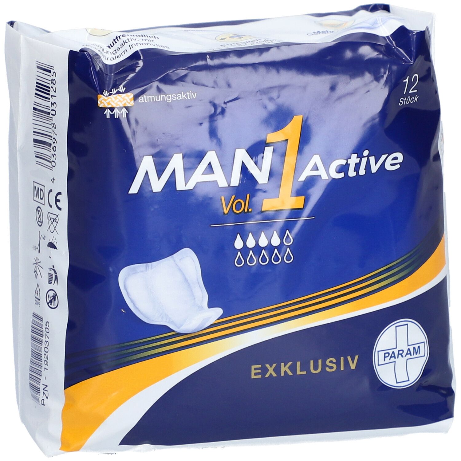 PARAM Man Active EXKLUSIV Vol.1 Vorlage