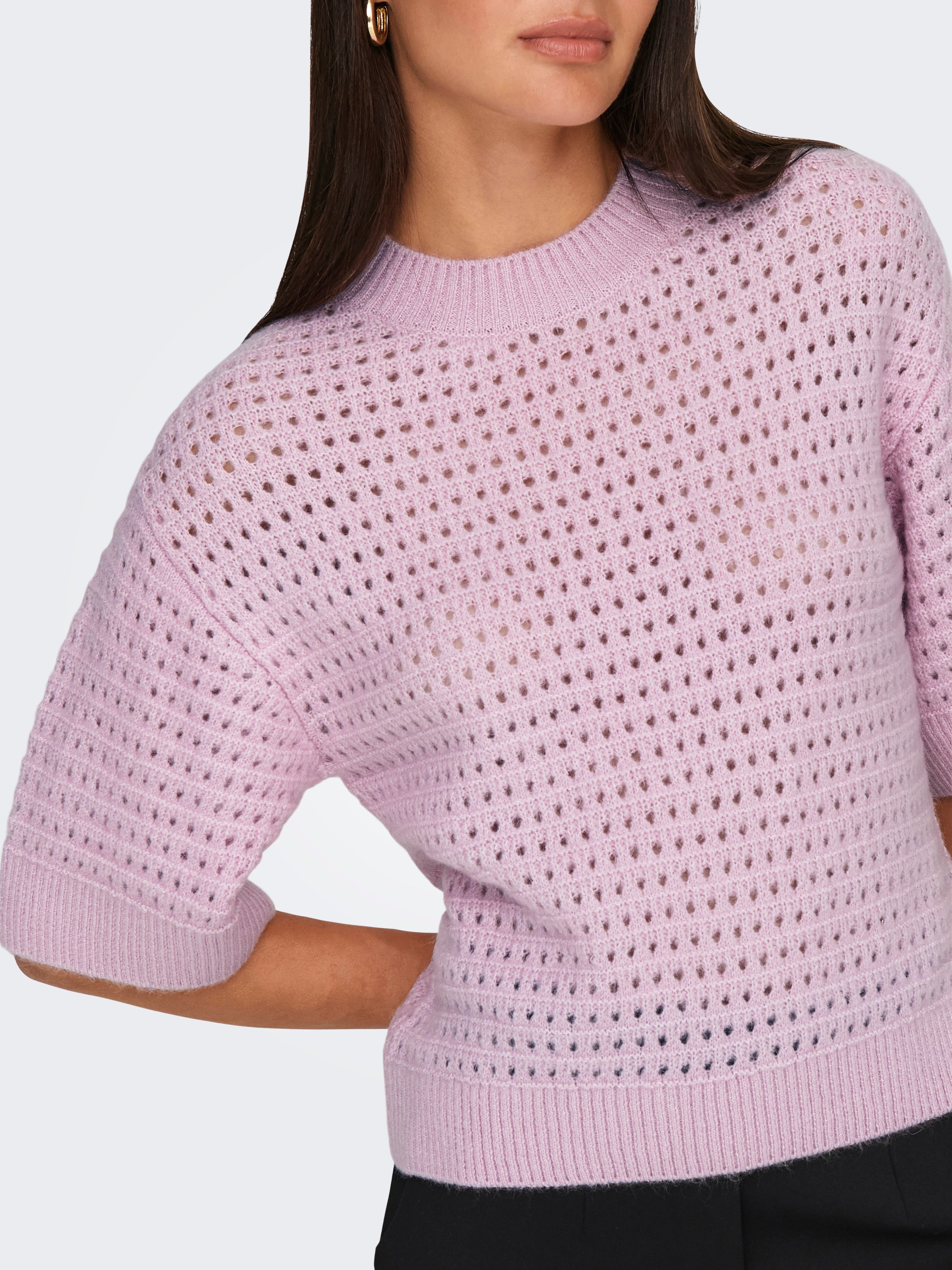 JDYLUCIE Strickpullover Winsome Orchid