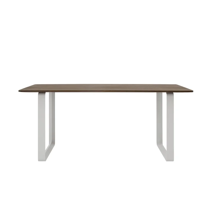 Muuto - 70/70 Esstisch, 170 x 85 cm, Eiche geräuchert / grau