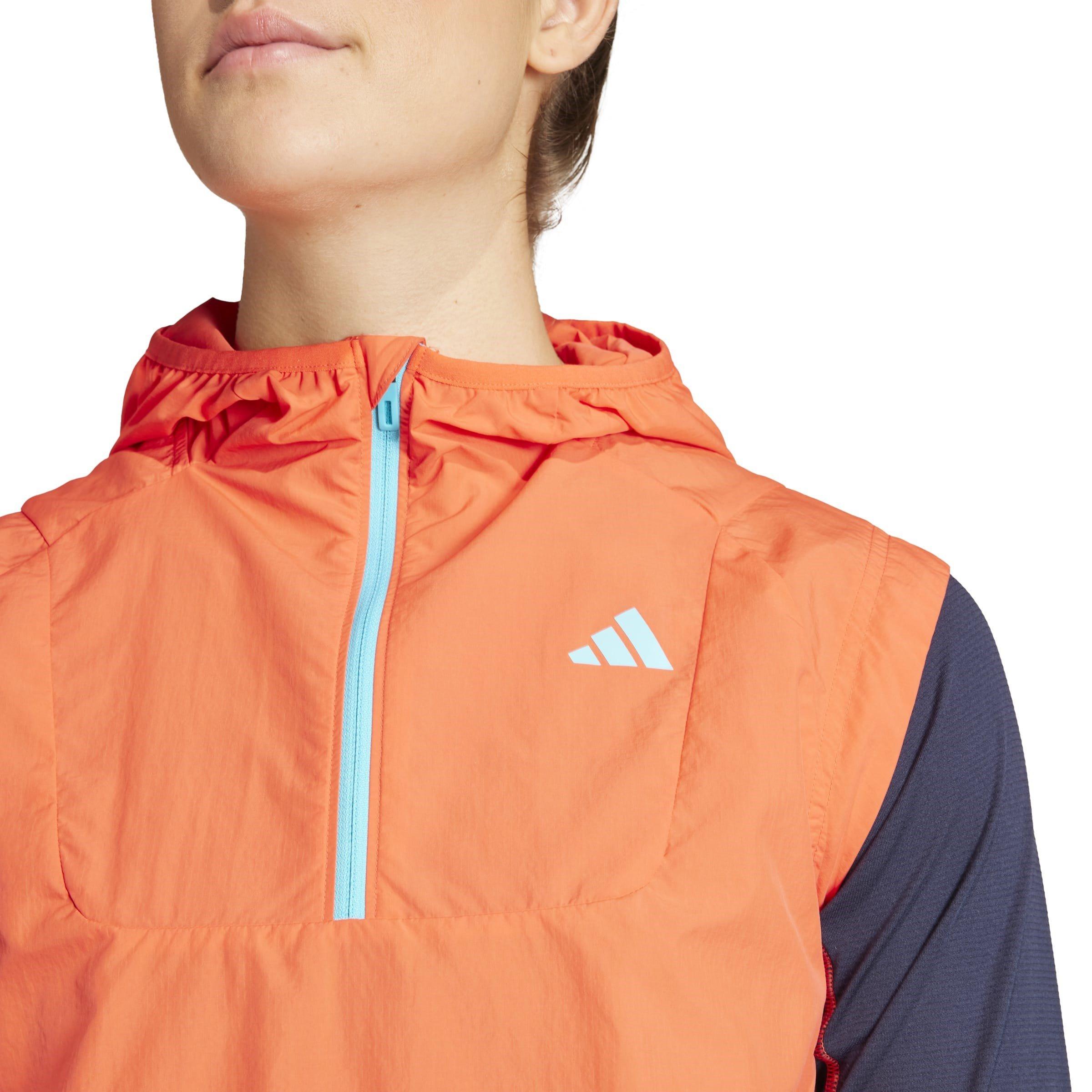 adidas Adizero Half Zip Running Vest Womens