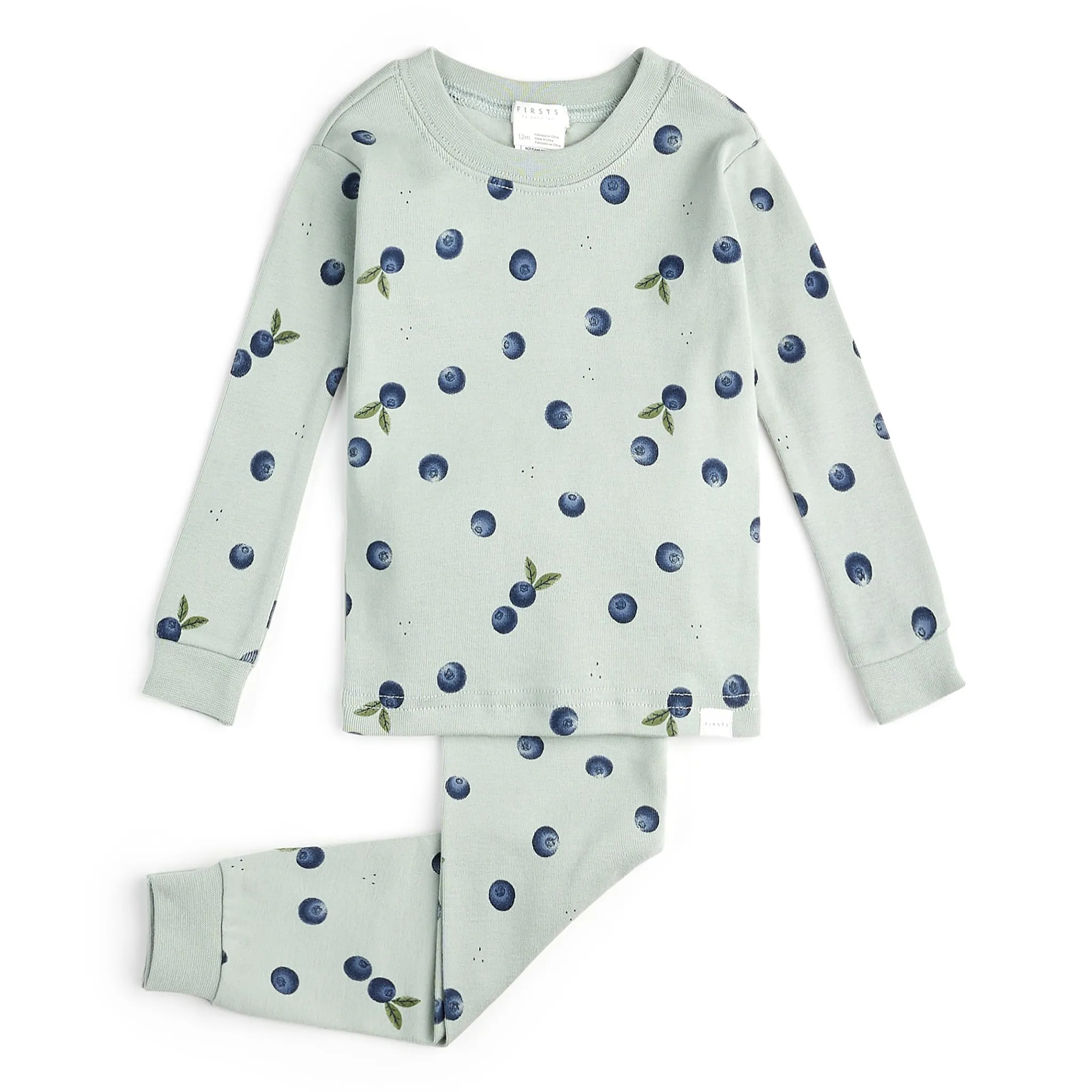 Firsts par Petit Lem Pyjama 2 Pièces Bleuet 12-24mois