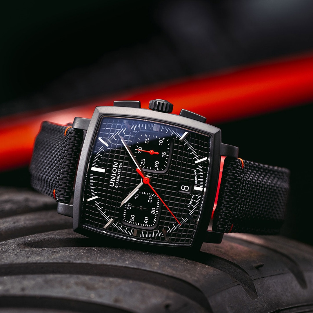 Union Glashütte Averin Chronograph Schwarz