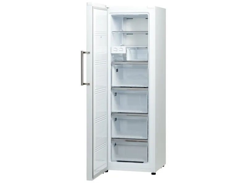 Scandomestic SFS 352 W - Fryser - Stående - bredde: 59.5 cm - dybde: 71.5 cm - højde: 185.5 cm - 274 liter - hvid