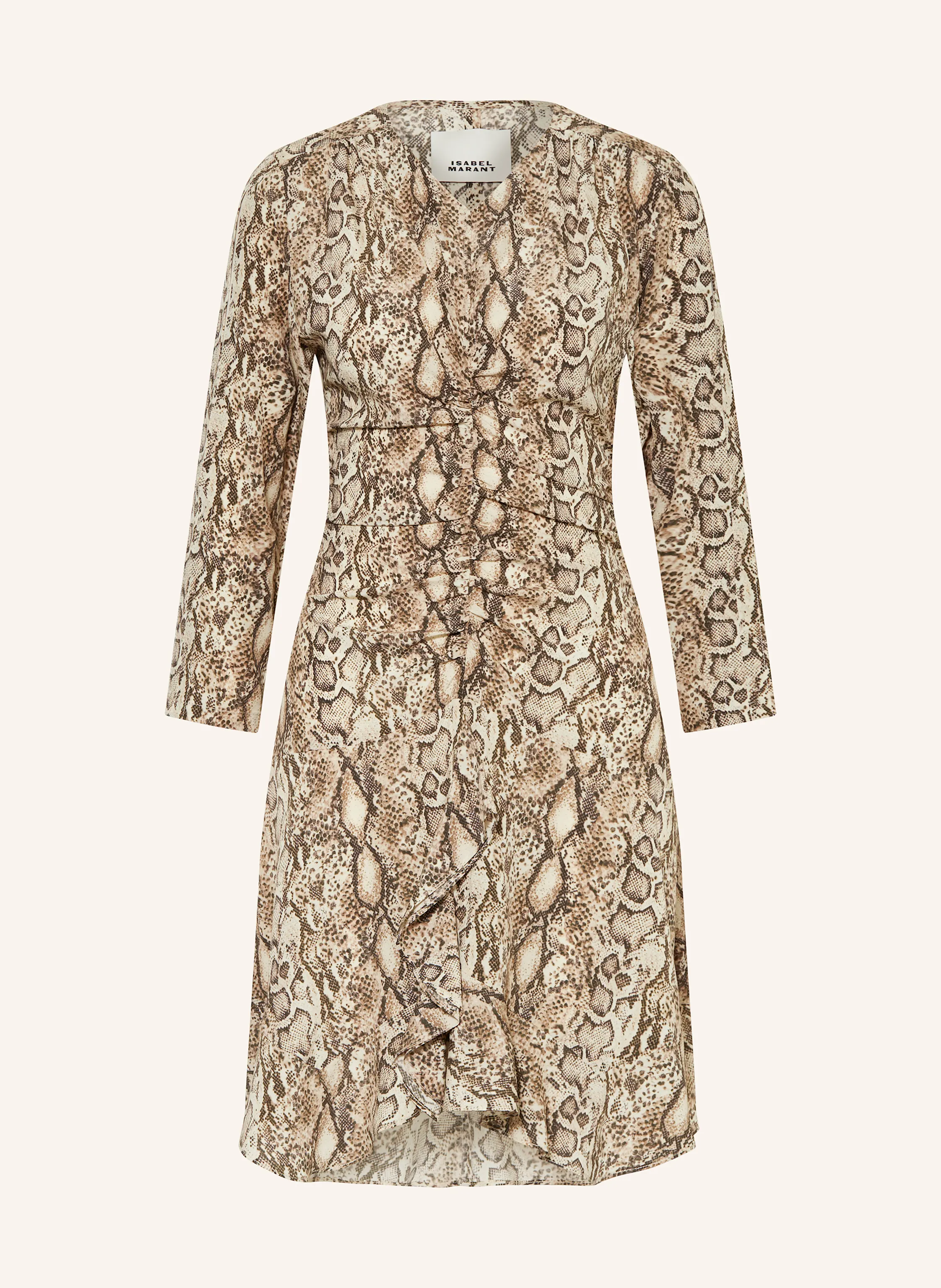 ISABEL MARANT Cocktailkleid OCTAVIA aus Seide mit 3/4-Arm