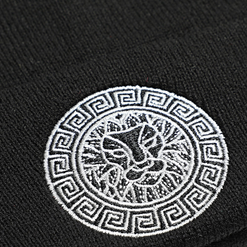 Bonnet Lion Noir Argenté