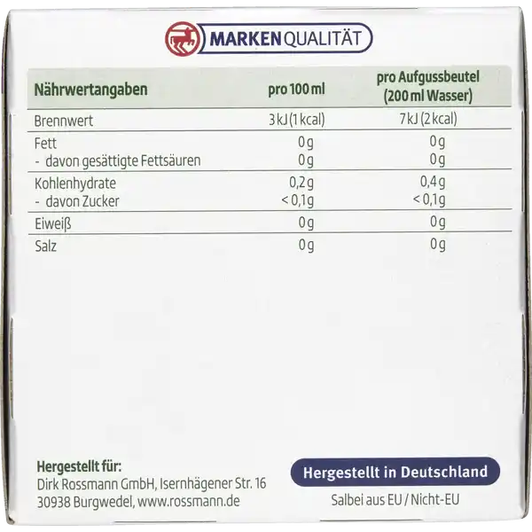 Kräutertee Salbei Tee