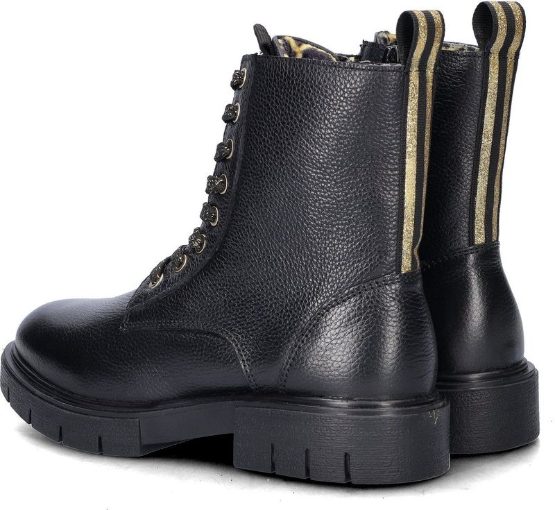 Nelson - Veterboots - Leer - Meisjes