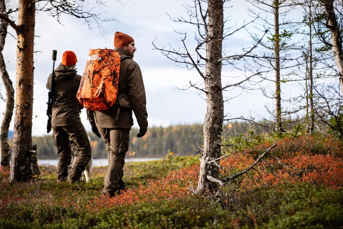 Fjällräven Hunting Rain Cover 16-28L Safety Orange