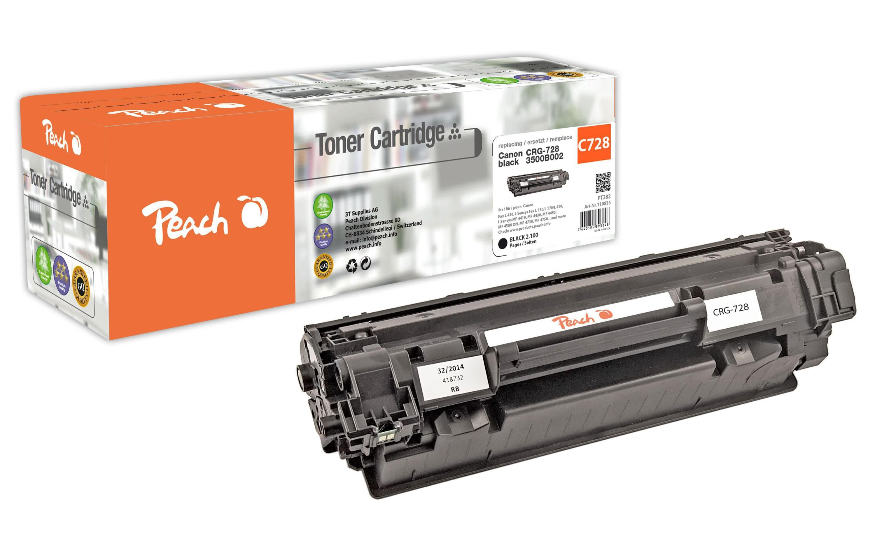 Toner Canon CRG-728 BlackToner, schwarz