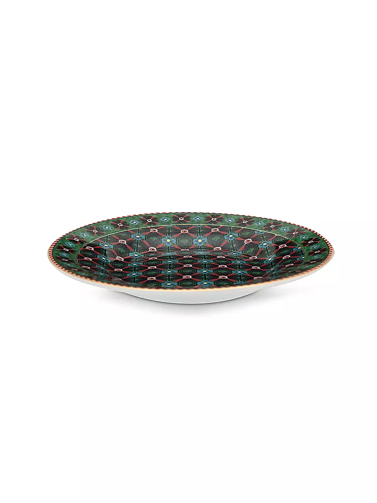 PIP STUDIO Brotteller BERRY BLUES 12cm Clover Green dunkelgrün