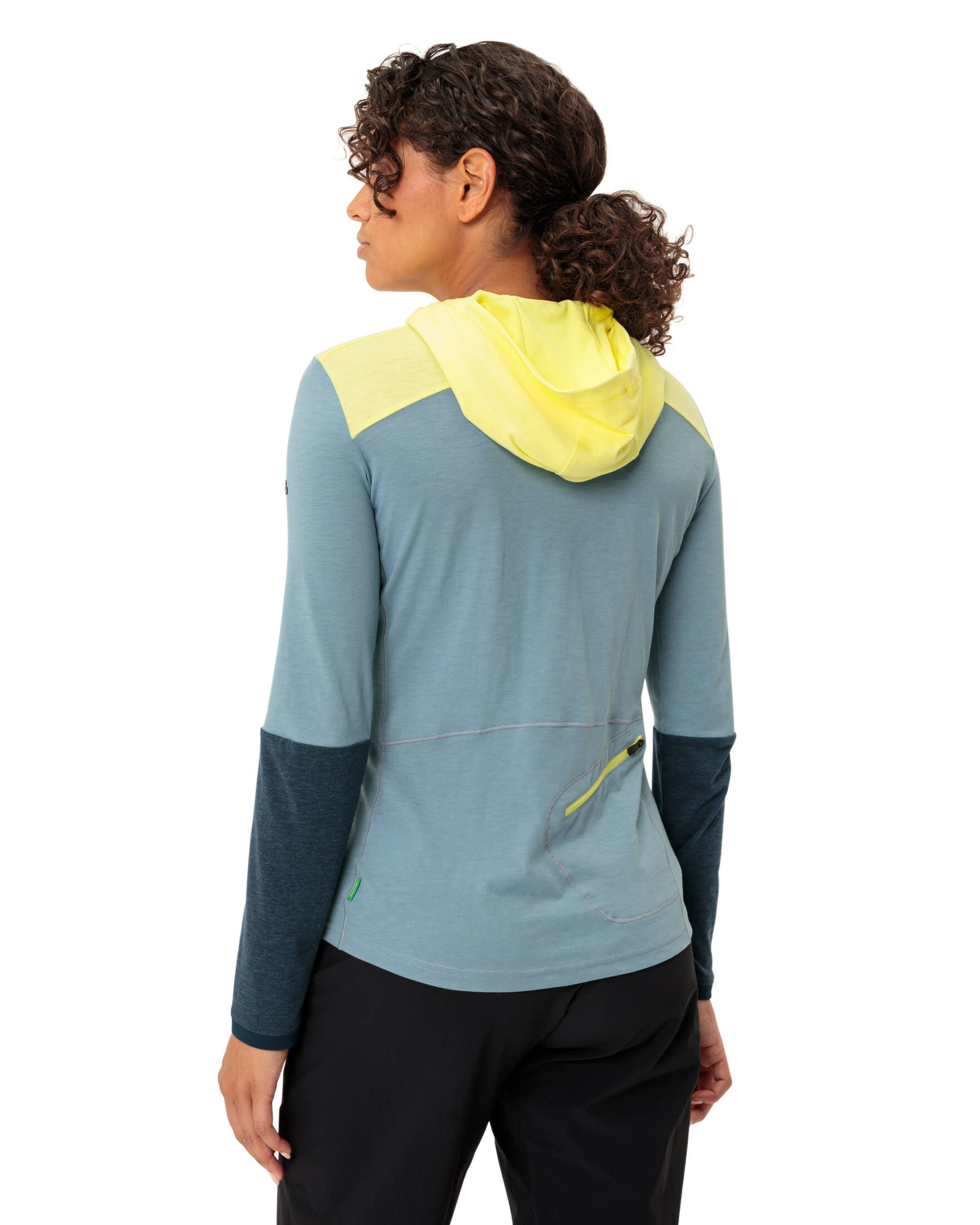 VAUDE| Damen Langarm T-shirt mit Kapuze