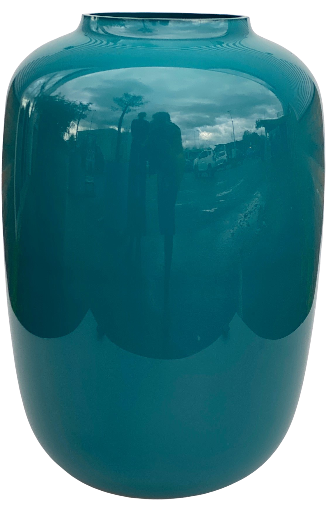 Vaas Artic L petrol Ø32,5 x H45 cm