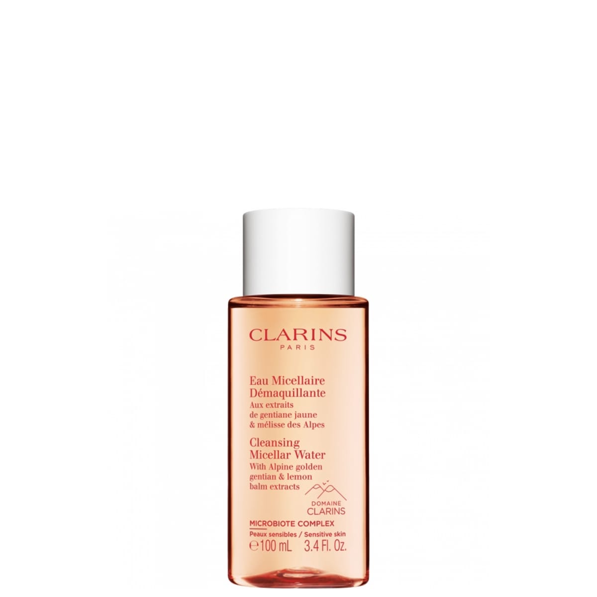 CLARINS Eau Micellaire Démaquillante Aux Extraits de Gentiane Jaune &  Mélisse des Alpes