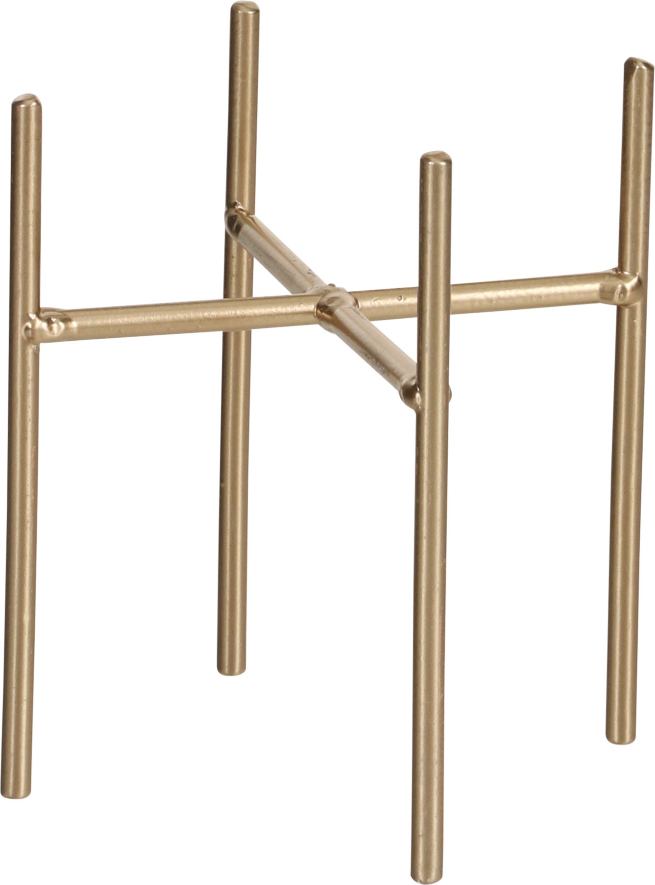 Mica Decorations bloempothouder Ascot goud D 11,5 H 12,5 cm