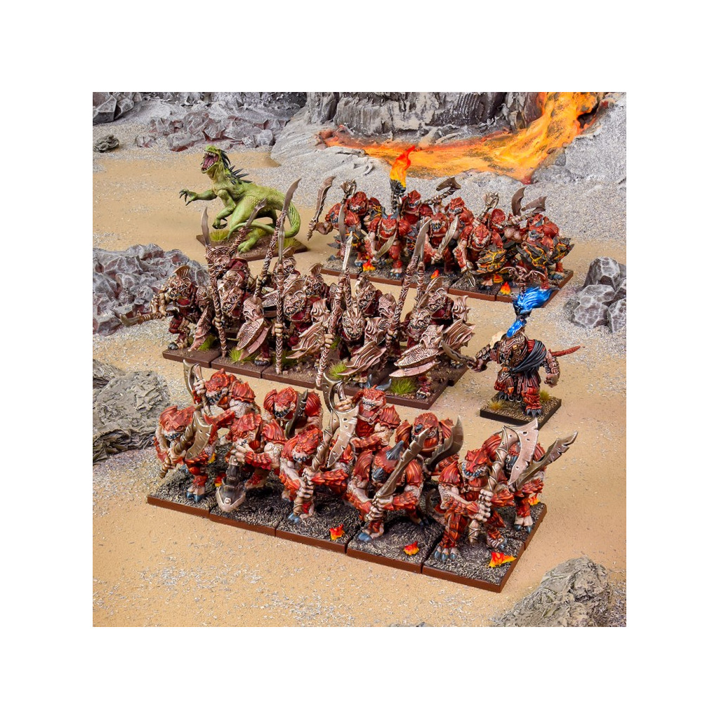 Kings of War - Armée Salamandre