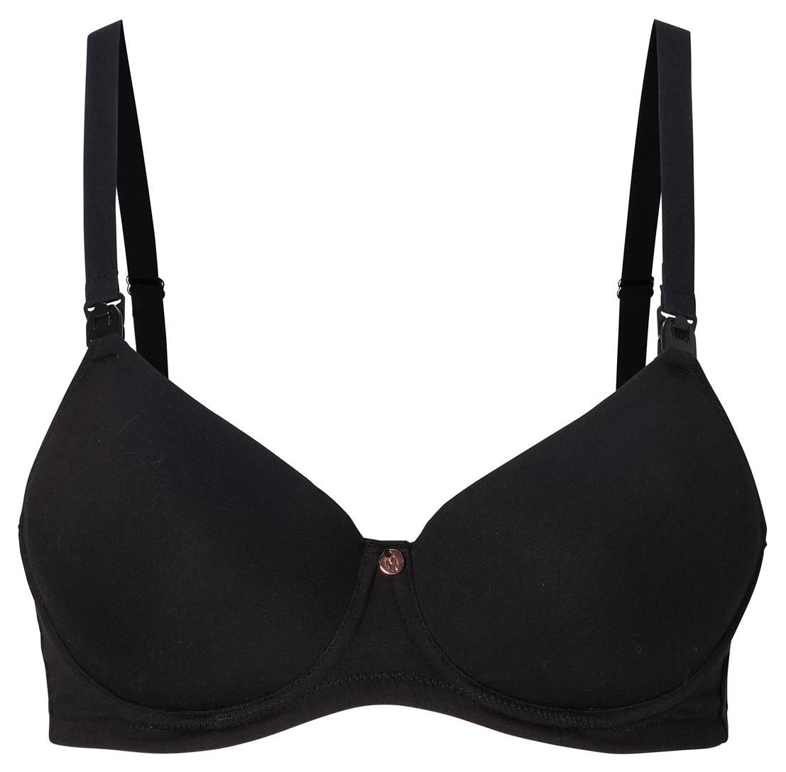 Noppies Maternity Voorgevormde voedingsbh Cotton Melange - Black