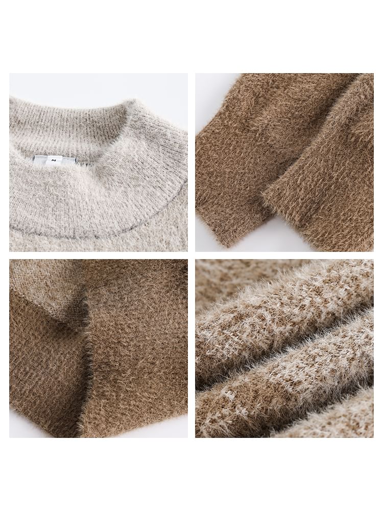 Chuoku - Mock Neck Gradient Trui