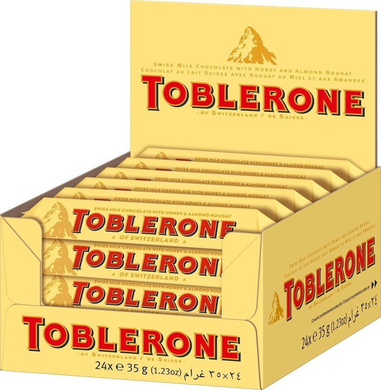 Toblerone - Chocoladereep - Melkchocolade - 840 gram