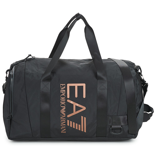 Emporio Armani EA7 - VIGOR7 U GYM BAG - Noir / Rose doré