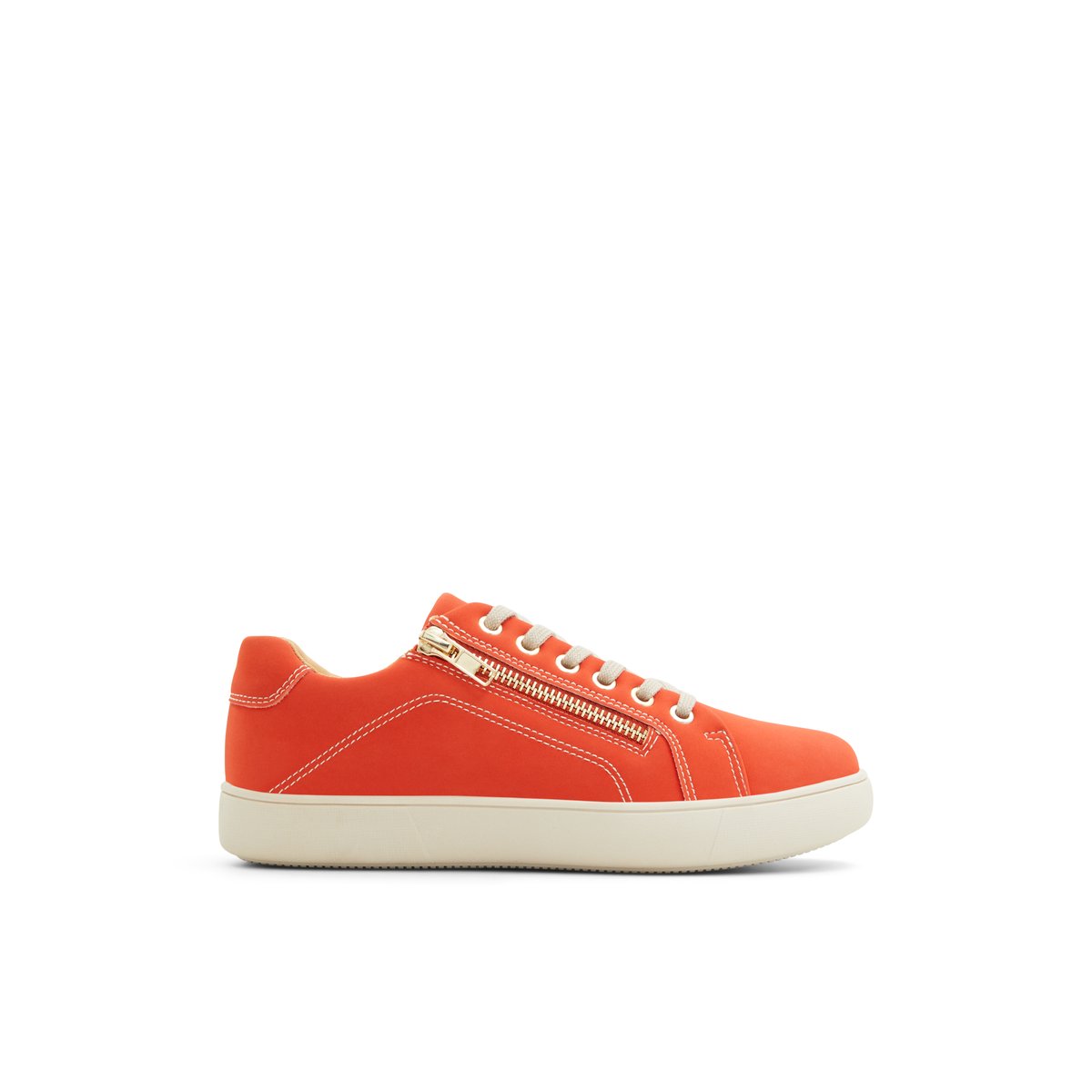 SOLEMATE-Monoun-Baskets - Talon plat - Orange