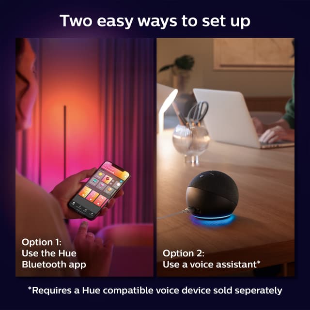 Philips Hue Gradient Signe bordlampe (hvid)