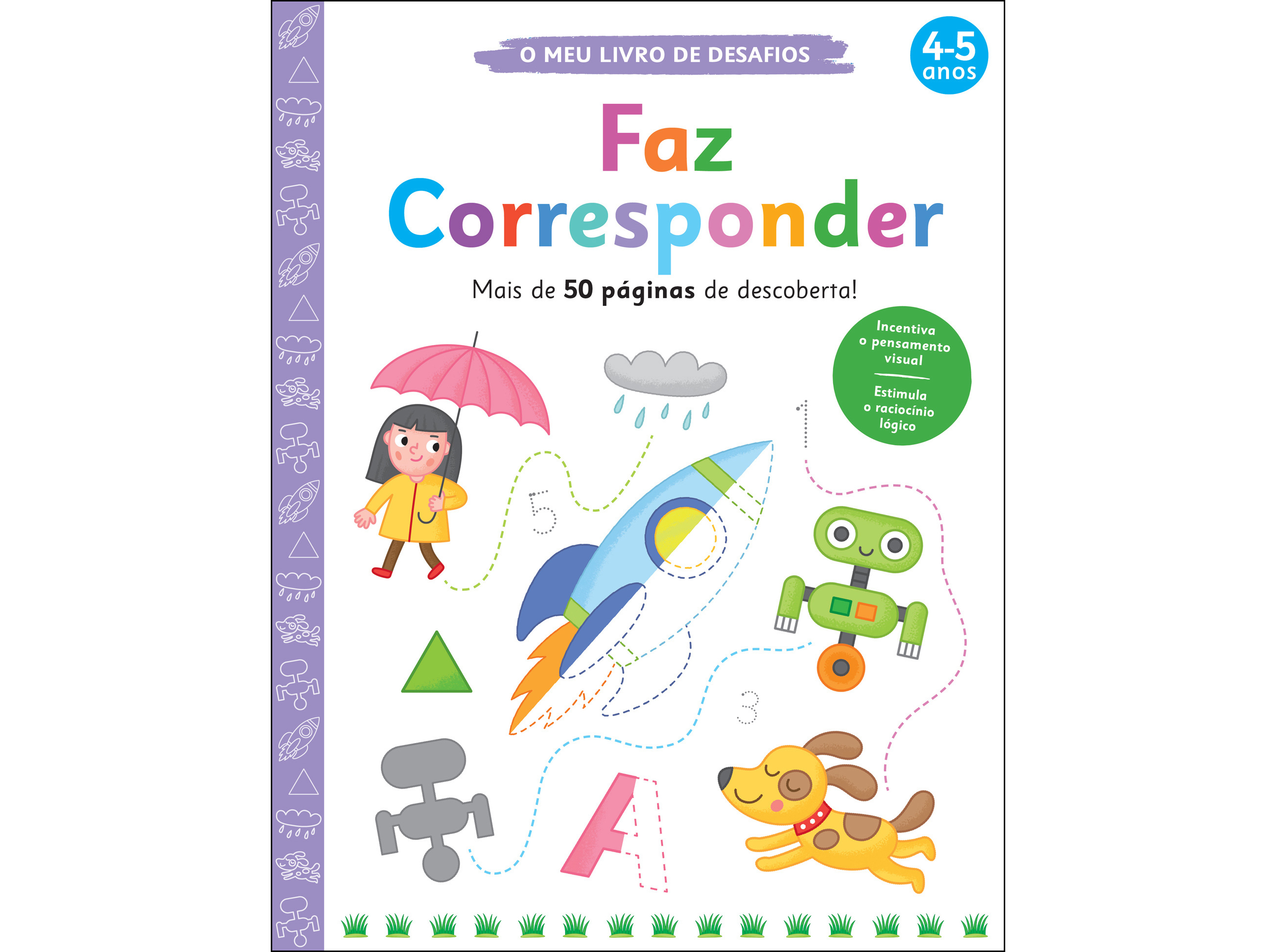 LIVRO O MEU LIVRO DE DESAFIOS: FAZ CORRESPONDER