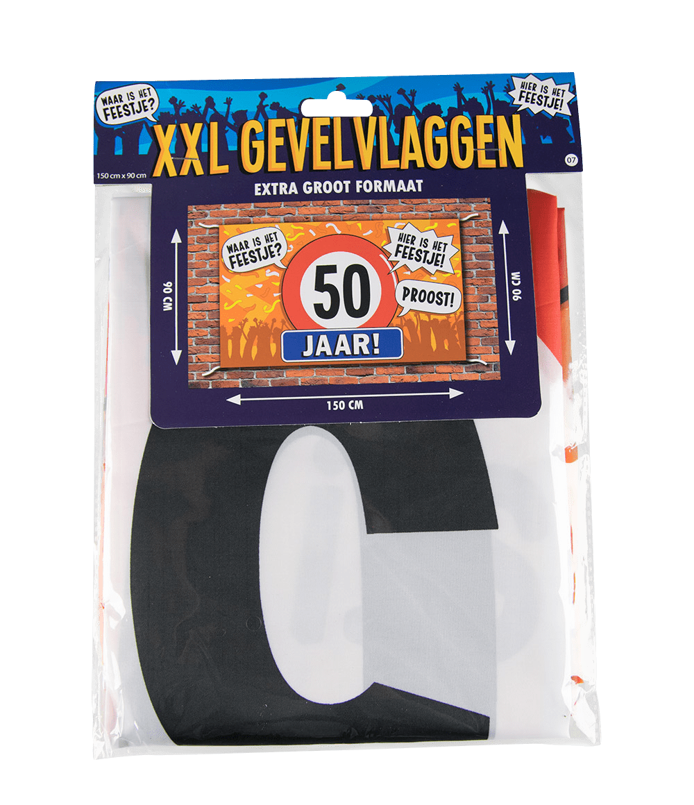 Gevelvlag 50 Jaar 1,5m