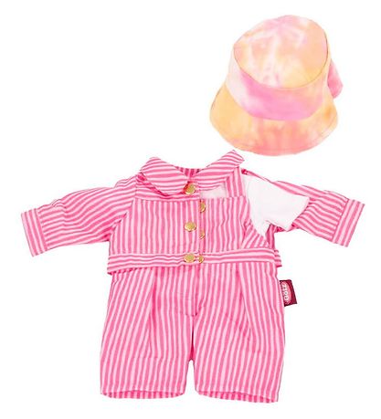 Götz Puppenkleidung - 30-33 cm - Pink-Gestreift