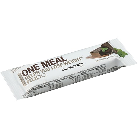 Måltidserstatningsbar m. chokolade og mint