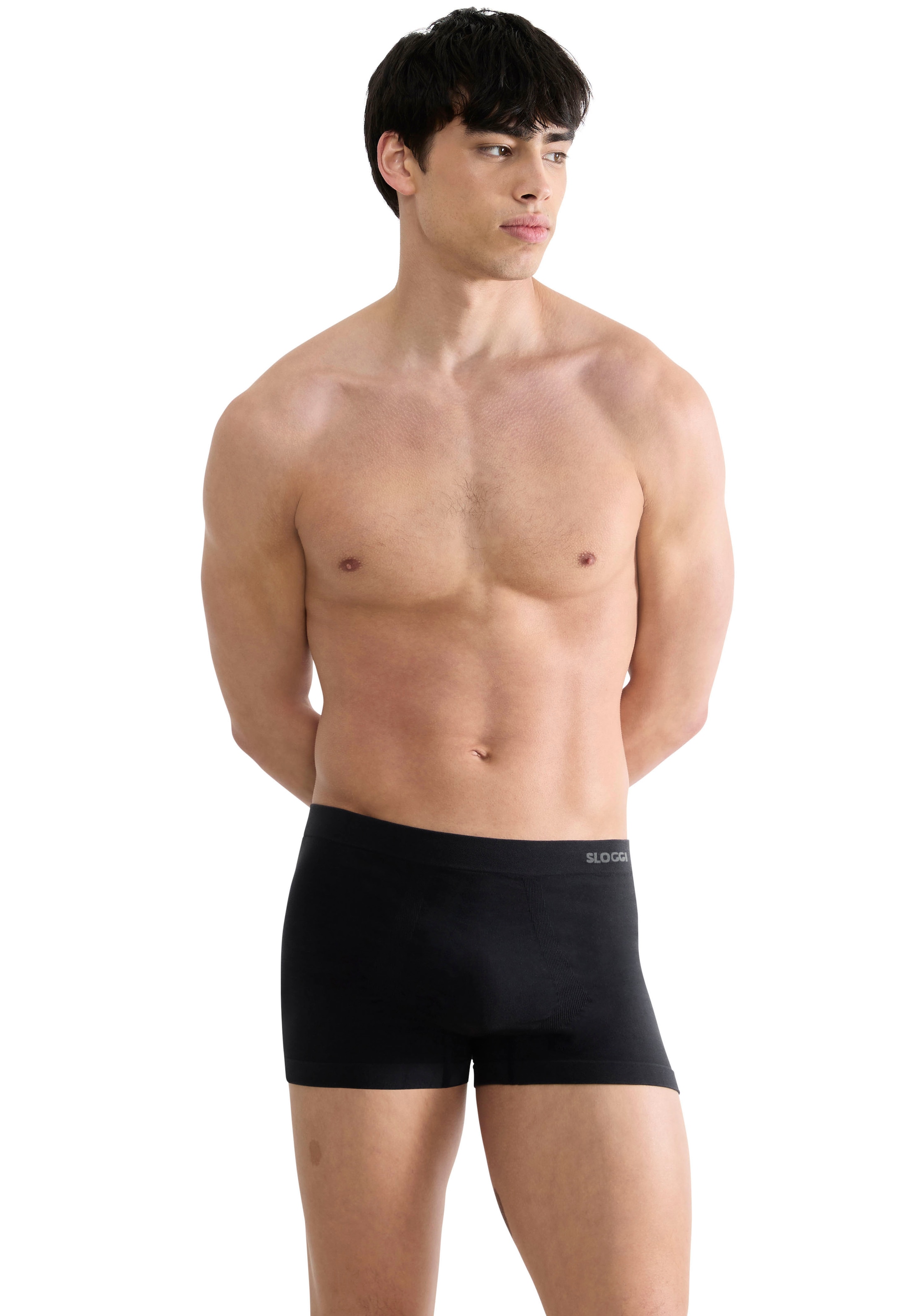 sloggi Hipster »Men GO Smooth« 2er Pack,  nahtlos, atmungsaktiv, Baumwoll-Mix, elastischer Bund