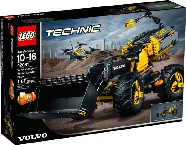 LEGO Technic 42081 - Volvo Concept Wheel Loader ZEUX