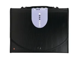 Harmonikamappe Exactive® A4 sort
