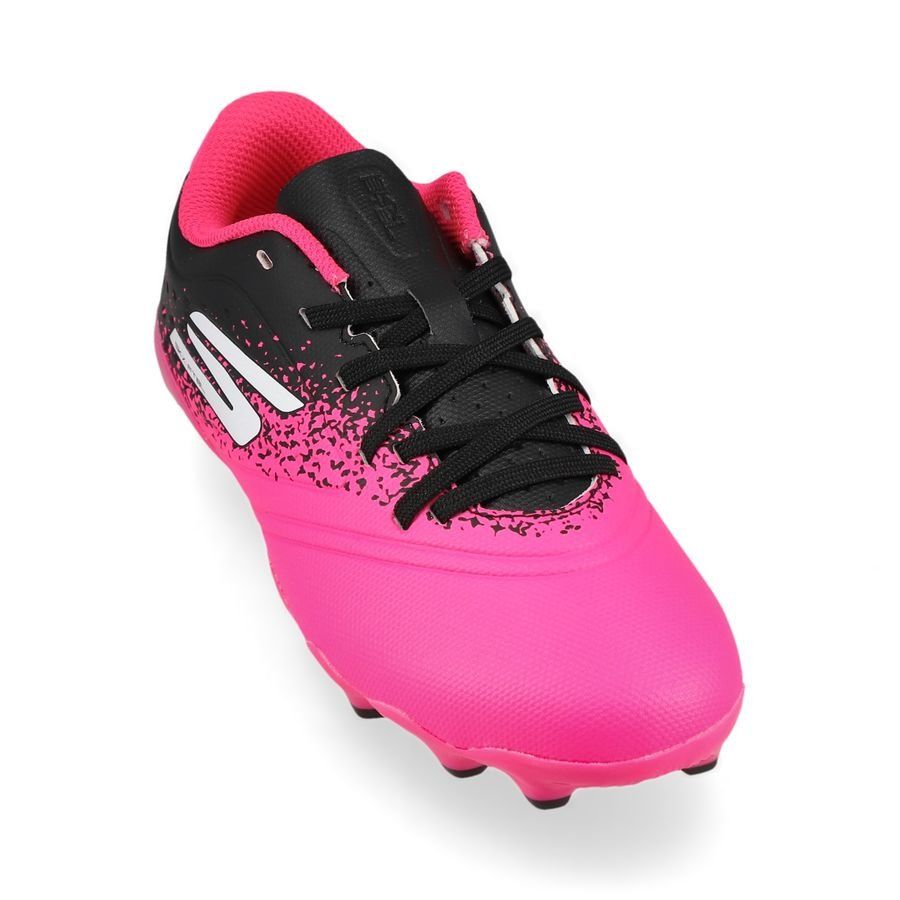 Skechers Razor FG - Noir/Rose Enfant