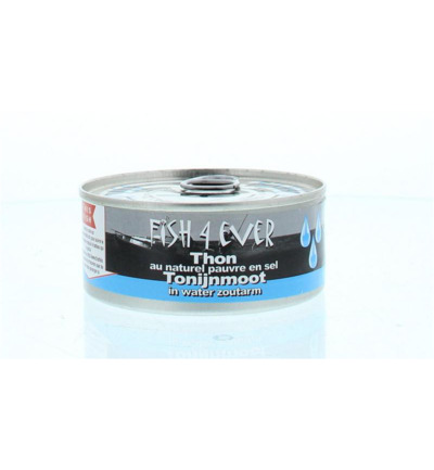 Fish 4 Ever Tonijnmoot In Water (160 gr)